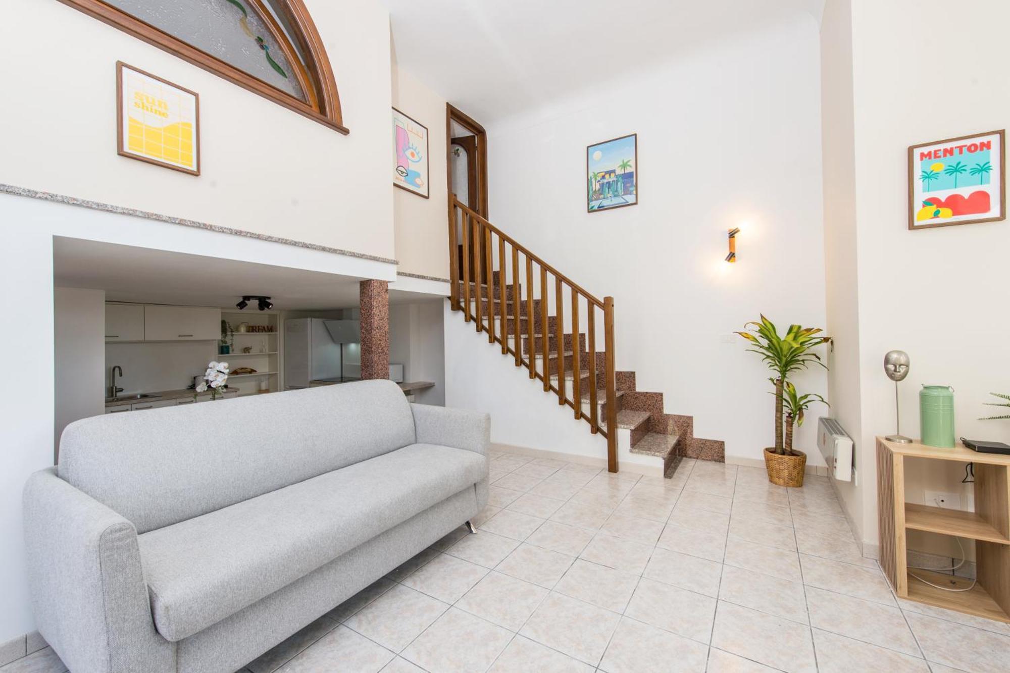 Oliviers -Agreable 2 Pieces Dans Maison Bourgeoise Menton Exterior photo